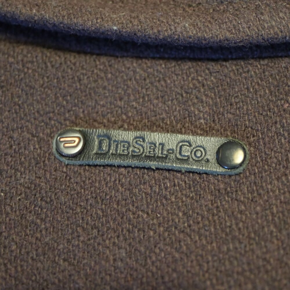 Diesel Pea coat XL Brown - Picture 8 of 10